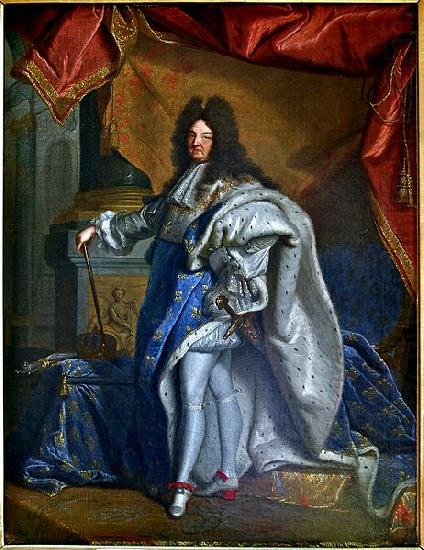 LOUIS XIV, Hyacinthe Rigaud
